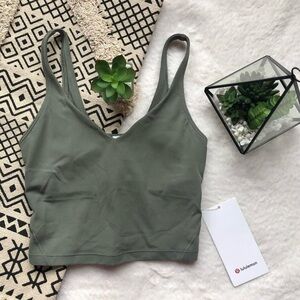 lululemon align tank grey sage